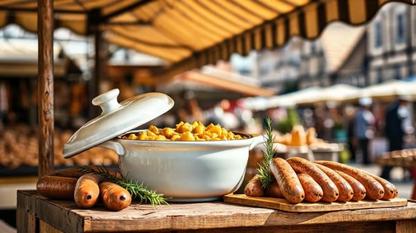 Recette inratable d'aligot-saucisse de Toulouse à découvrir